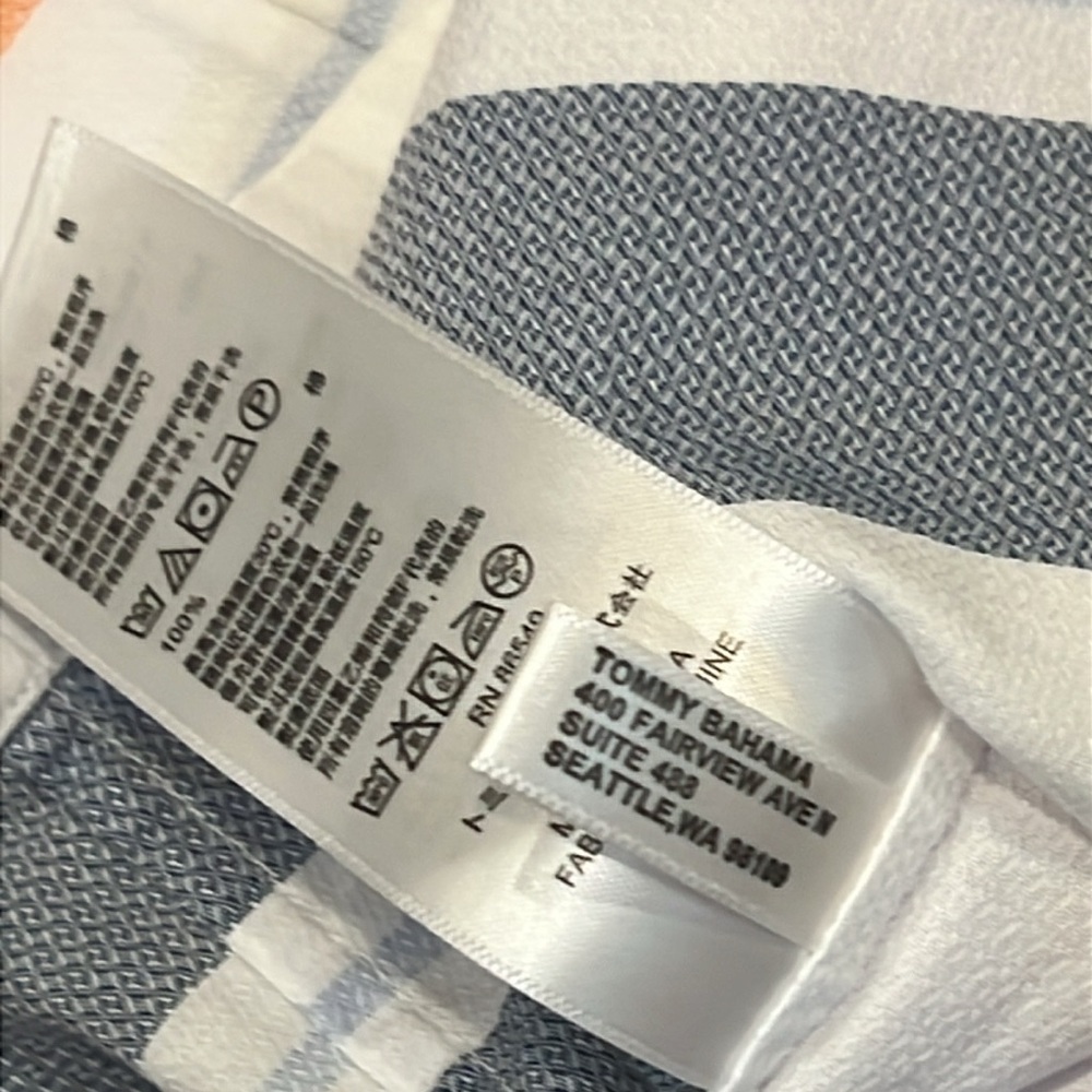 Tommy Bahama Blue and Pink Striped Dress - Picture 10 of 13